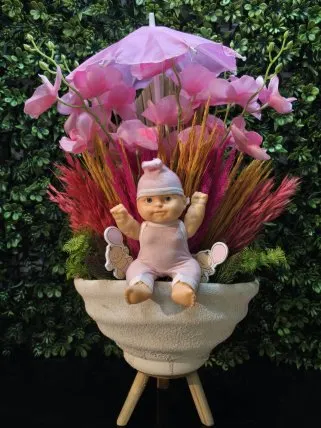yeni doğum çiçekleri, burdur çiçekçi