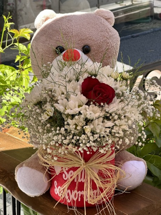 Sevimli Peluş Ayıcık Aranjmanı