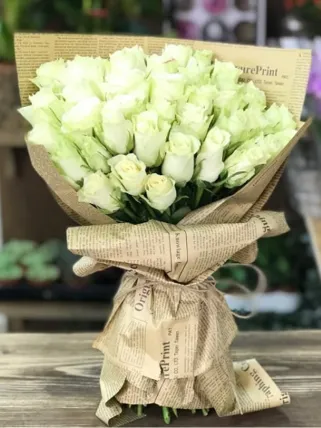 41 Beyaz Gül