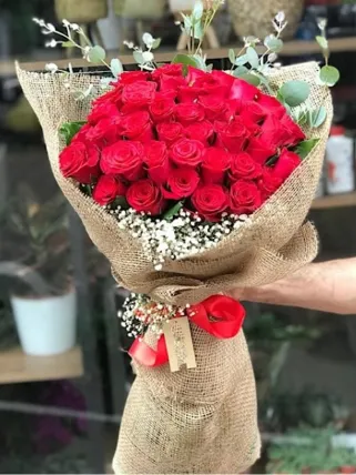 Muhteşem 41 Kırmızı Gül Buketi
