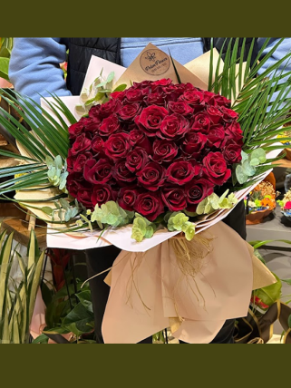 Büyük Aşkım 51 Kırmızı Gül Buketi