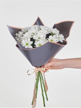 Beyaz Papatya Çiçek Demeti