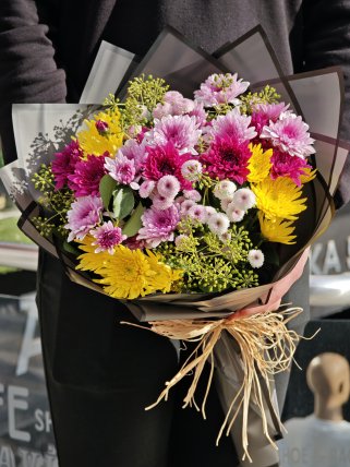 Rengarenk Kasımpatı Buketi