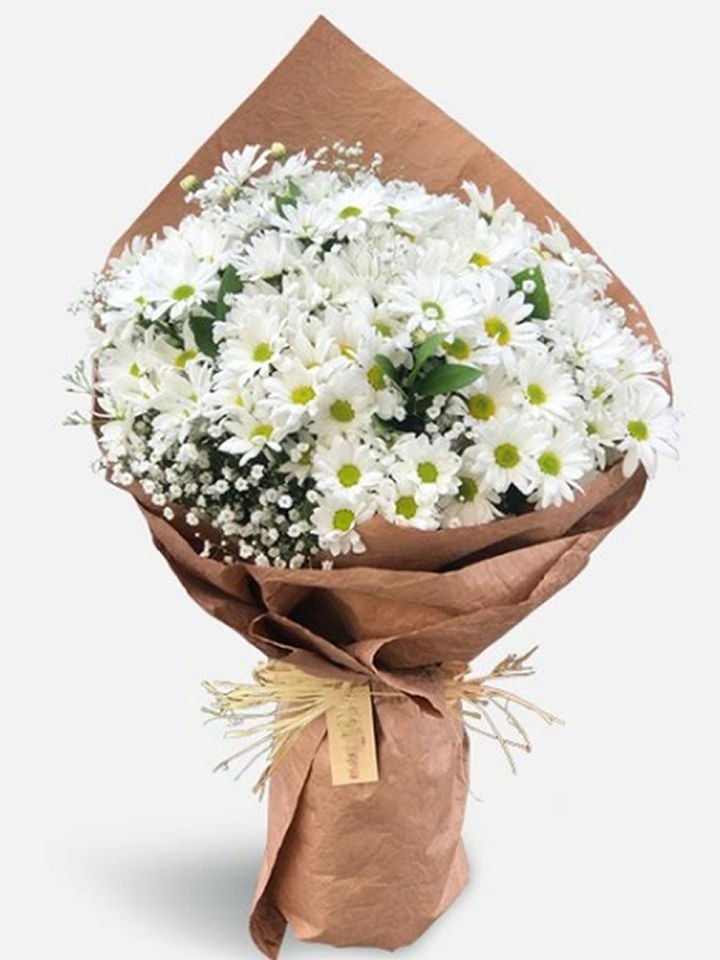 Beyaz Papatya Buketi