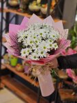 Çiçekçi - Pembe Beyaz Papatya Buketi