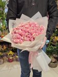 Çiçekçi - 40 Pembe Gül Buketi