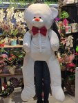 Çiçekçi - 170 cm Peluş Ayıcık