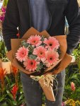 Çiçekçi - Pembe Gerbera Buketi