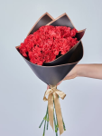 Çiçekçi - Kırmızı Karanfil Çiçek Buketi