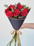 Çiçekçi - 9 Kırmızı Gül Buketi