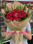 Çiçekçi - 25 Kırmızı Gül Buketi