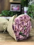 Çiçekçi - 25 Lila Gül Buketi