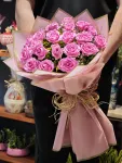 Çiçekçi - 20 Li Pembe Gül Buketi